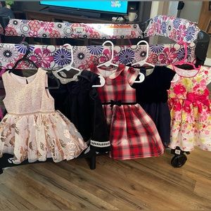Beautiful 9 Baby girl Dresses 3-6 months
